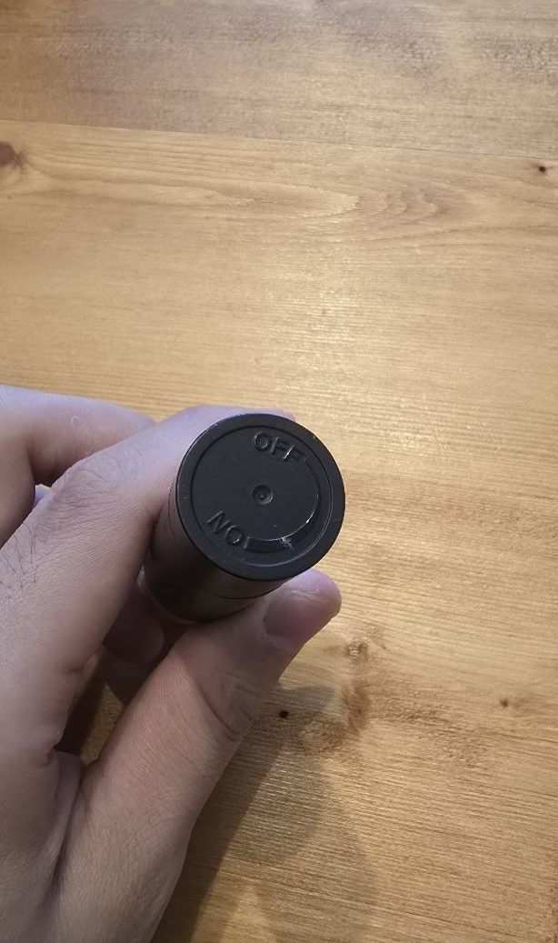 iroha stick 底部のON/OFFダイヤル